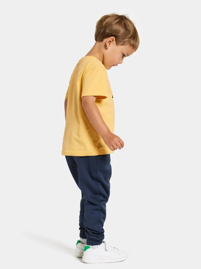 Mynta Kids039 Logo Tshirt Creamy Yellow Kids Didriksons Sweaters and Tshirts