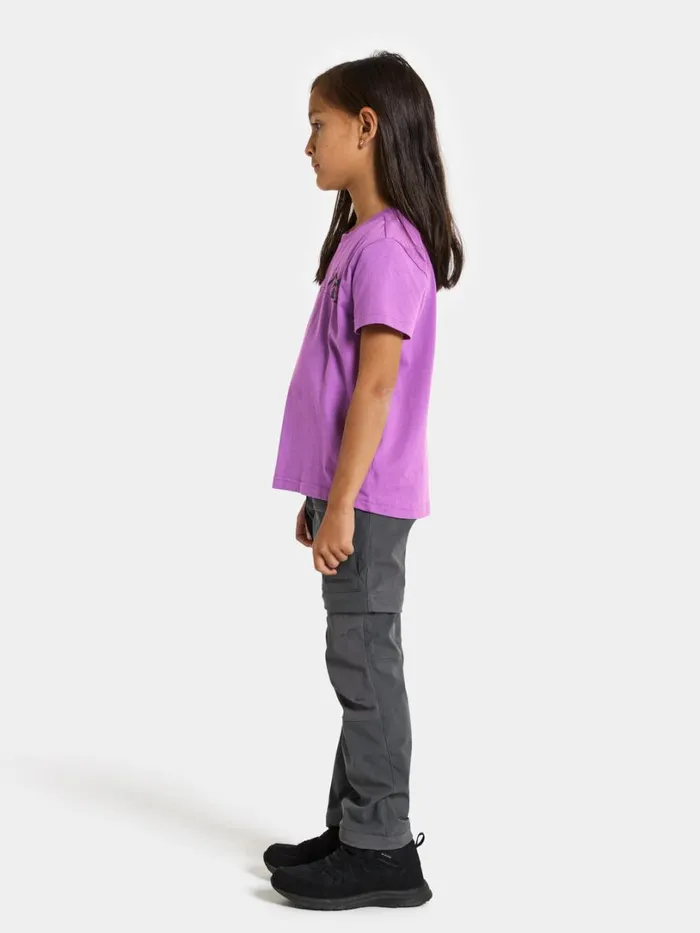 Mynta Kids039 Logo Tshirt Explore 2 Tulip Purple Kids Didriksons Sweaters and Tshirts
