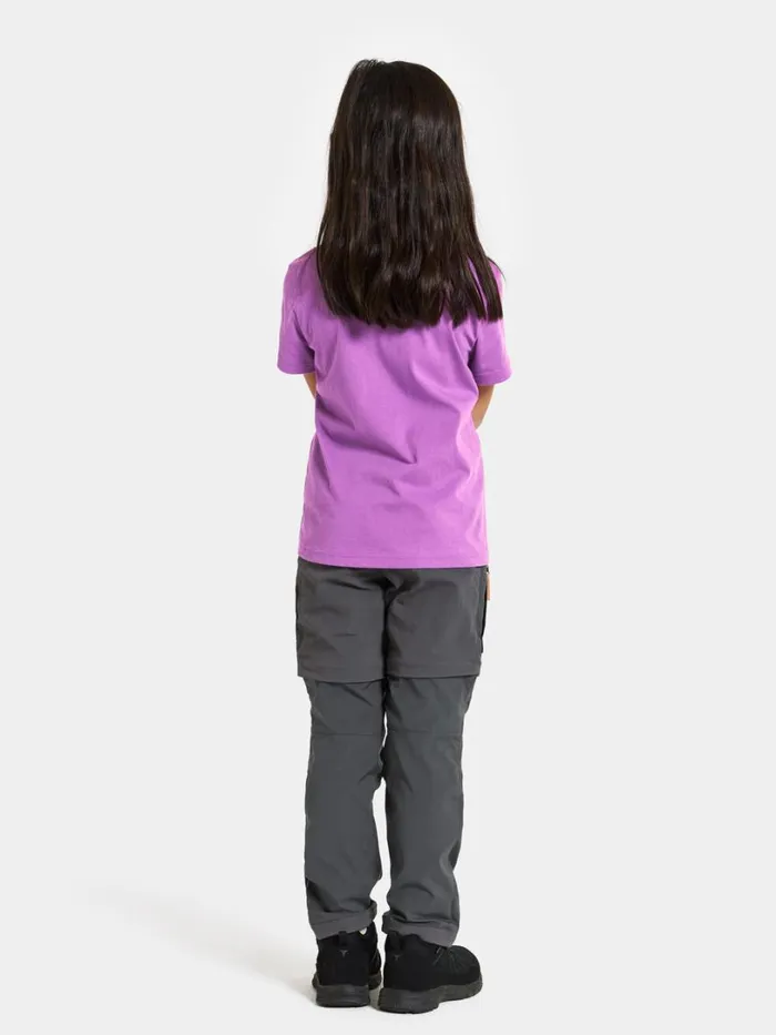 Mynta Kids039 Logo Tshirt Explore 2 Tulip Purple Kids Didriksons Sweaters and Tshirts