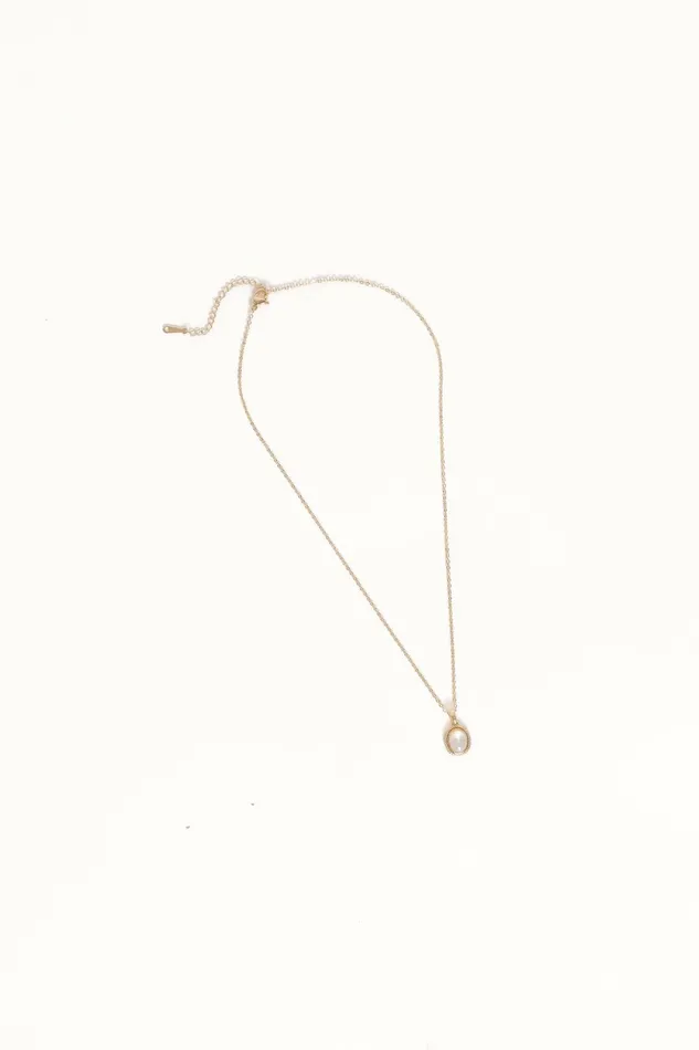 Necklaces Genevieve Necklace Gold Petal and Pup Women