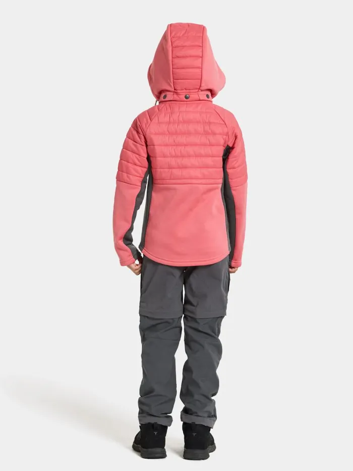 Nejlika Kids039 FullZip Pink Rose Kids Didriksons Sweaters and Tshirts