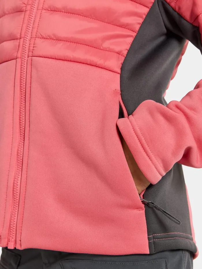 Nejlika Kids039 FullZip Pink Rose Kids Didriksons Sweaters and Tshirts