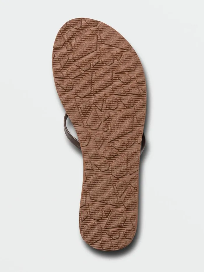 New School II Sandals 8211 Brown Womens Volcom Sandals