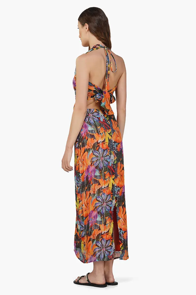 Night Queen Floral Printed Dress Dresses America and Beyond Women