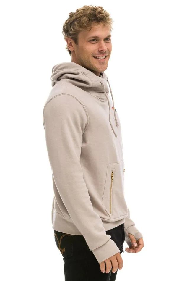 Ninja Pullover Hoodie 8211 Sand WomenMen Aviator Nation Hoodies