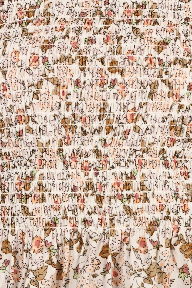 Novah Long Sleeve Top White Floral Women Tops Petal and Pup