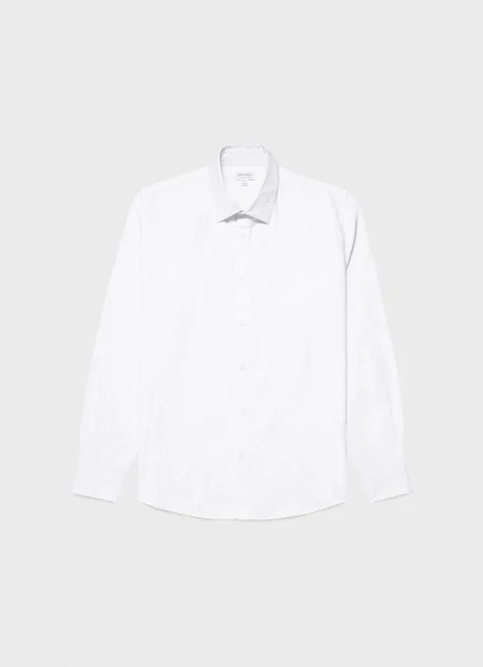 Oxford Shirt White Men SUNSPEL Shirts