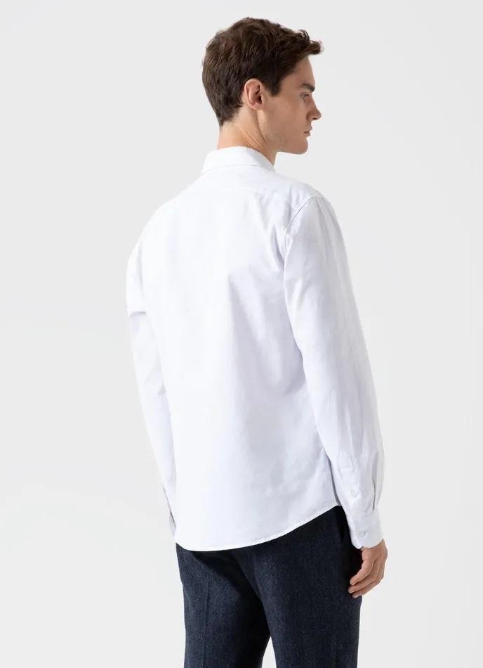 Oxford Shirt White Men SUNSPEL Shirts