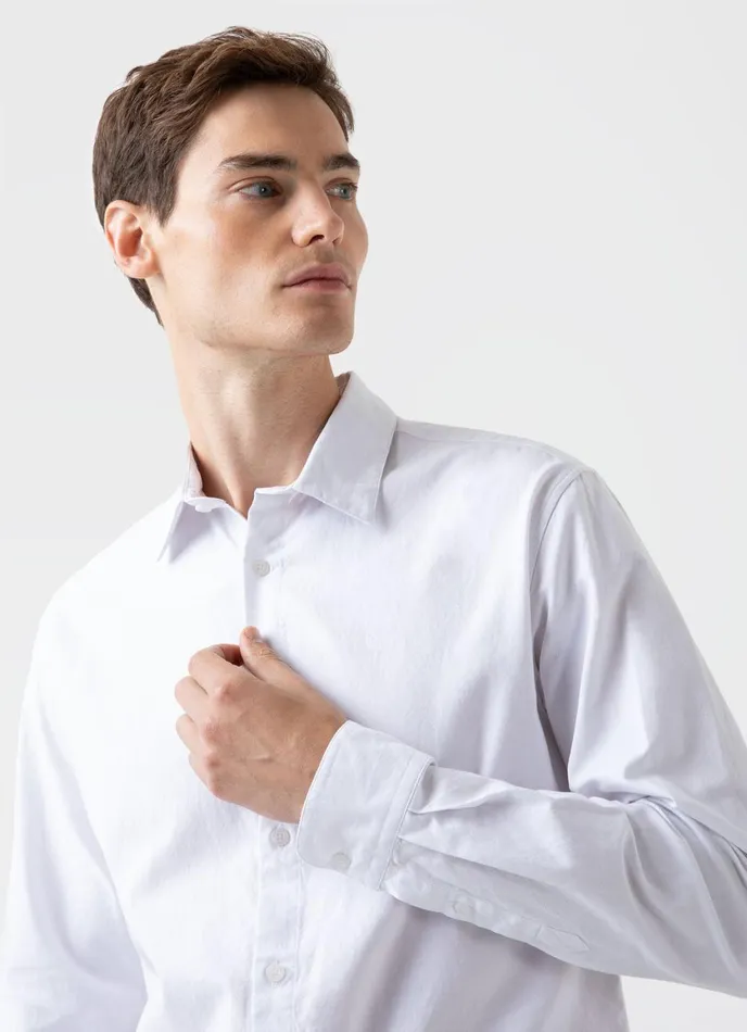 Oxford Shirt White Men SUNSPEL Shirts