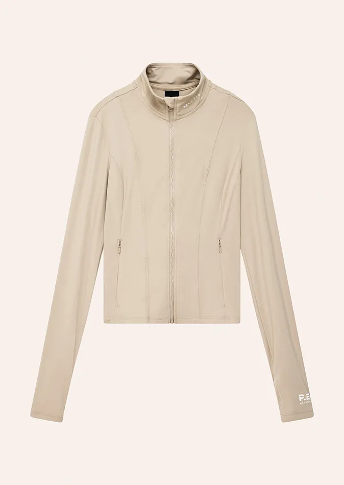 PE Nation BREAKTHROUGH JACKET IN OXFORD TAN Women Jackets