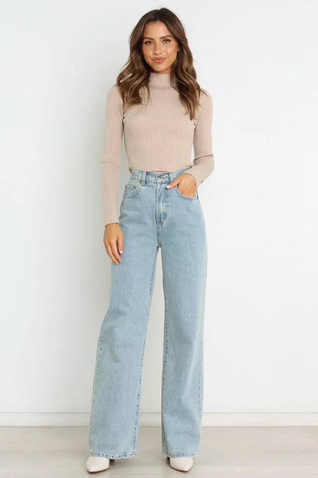 Paige Top Beige Tops Petal and Pup Women