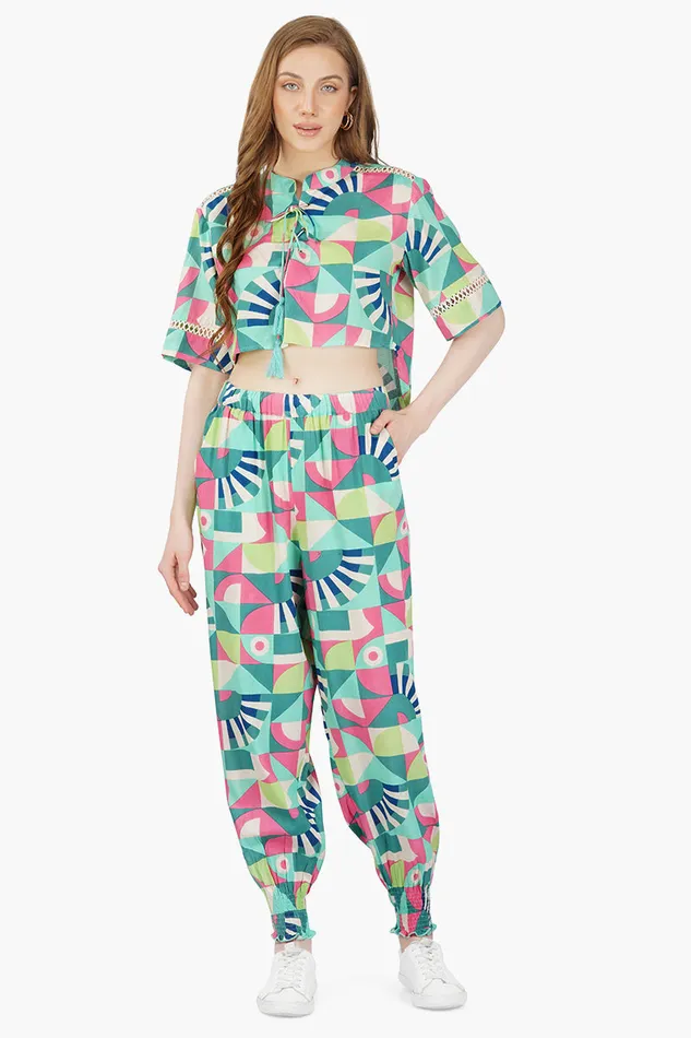 Pants America and Beyond Women Jack Toucan Printed Pants