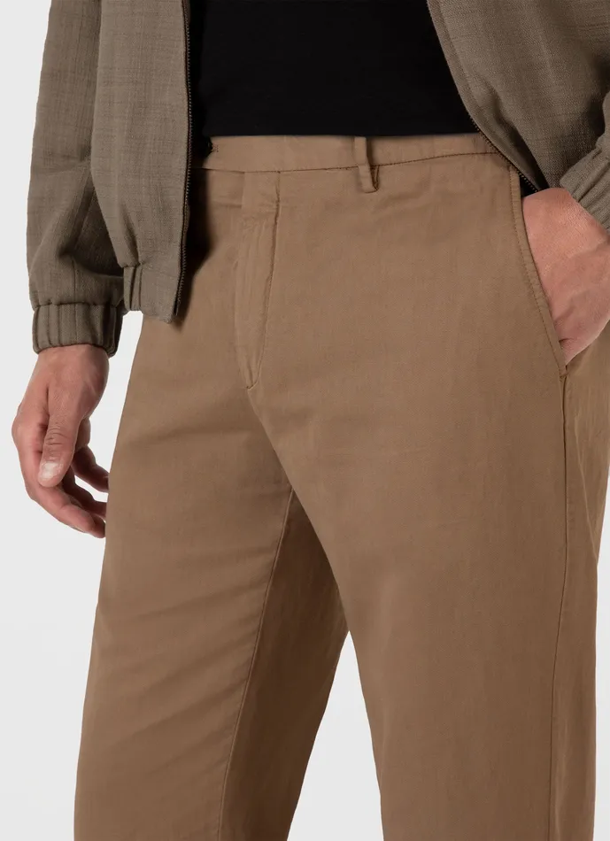 Pants Cotton Linen Trouser Dark Tan 8211 ussunspel Men Pants Cotton Linen Trouser Dark Tan 8211 ussunspel Men