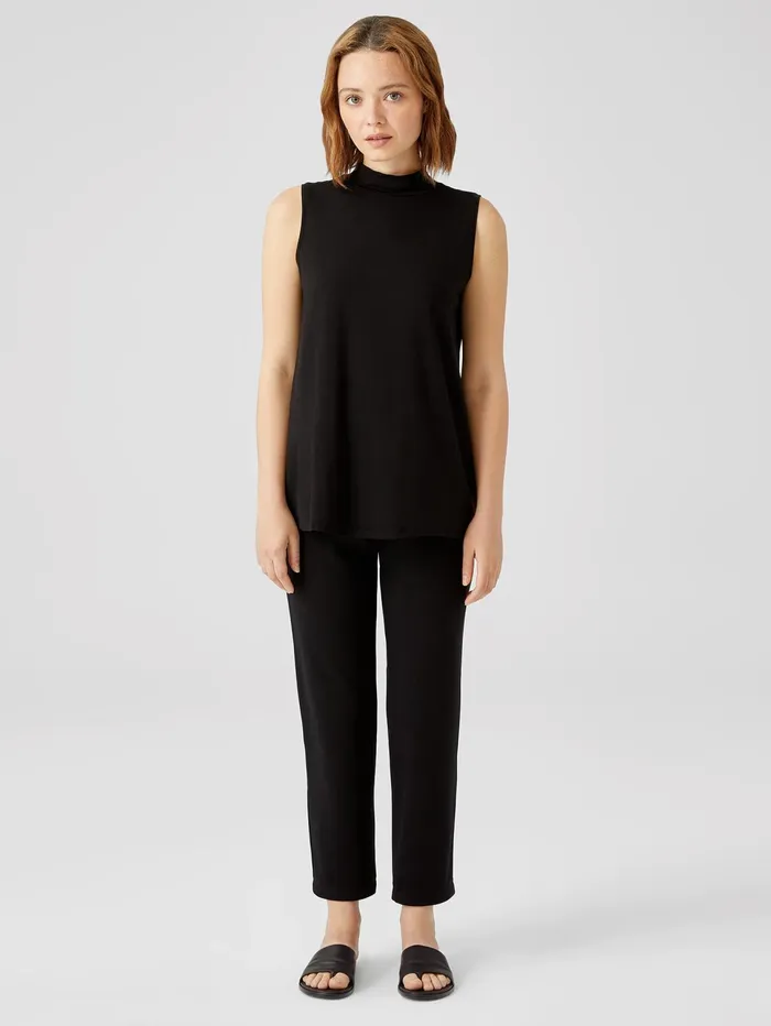 Pants Shorts and Jumpsuits Women Eileen Fisher Flex Ponte Pant Black