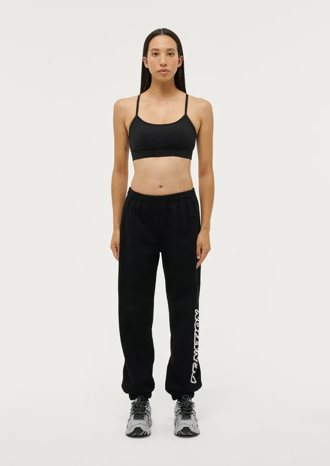 Pants TIEBREAK TRACKPANT IN BLACK PE Nation Women
