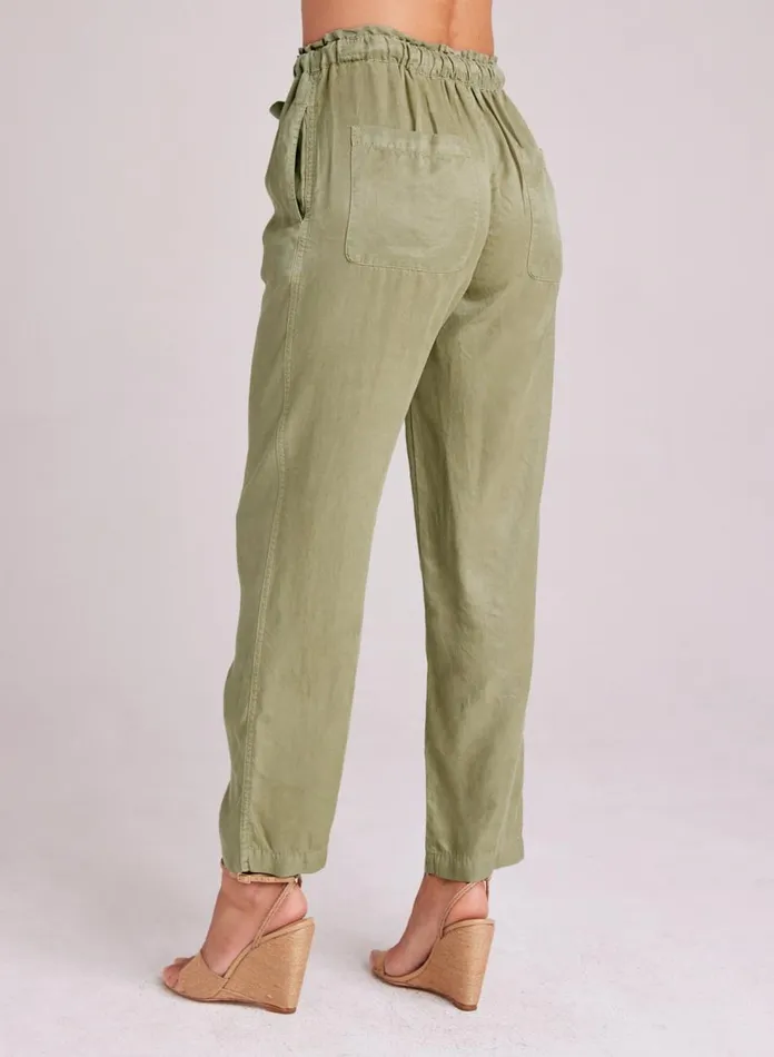 Pants Women Bella Dahl Rose Easy Trouser 8211 Dried Herb Pants Women Bella Dahl Rose Easy Trouser 8211 Dried Herb