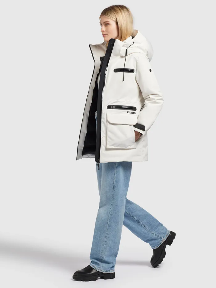 Parkas KHUJO Women Jacke TALA Naturwei
