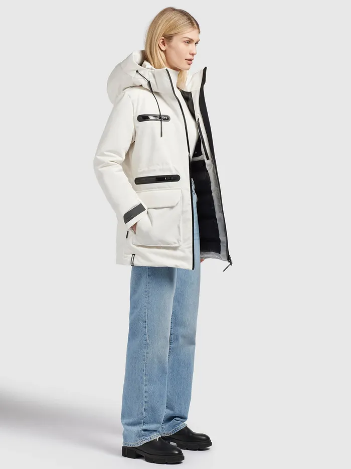 Parkas KHUJO Women Jacke TALA Naturwei