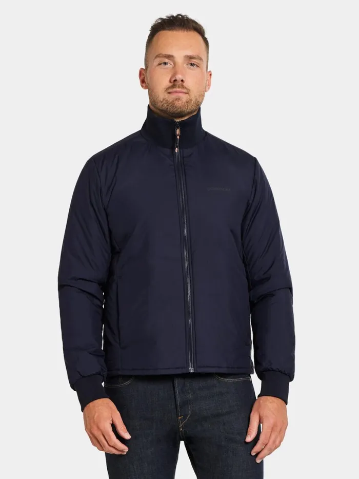 Peder Jacket Dark Night Blue Men Didriksons Spring Jackets