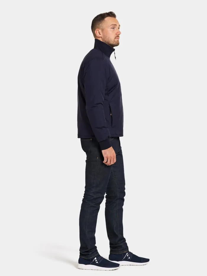 Peder Jacket Dark Night Blue Men Didriksons Spring Jackets