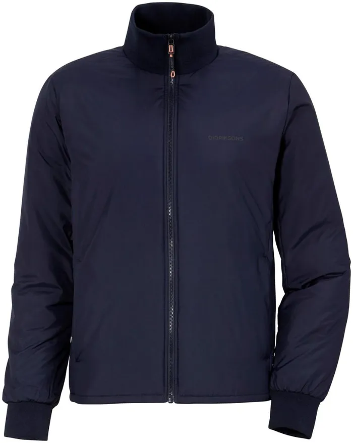Peder Jacket Dark Night Blue Men Didriksons Spring Jackets