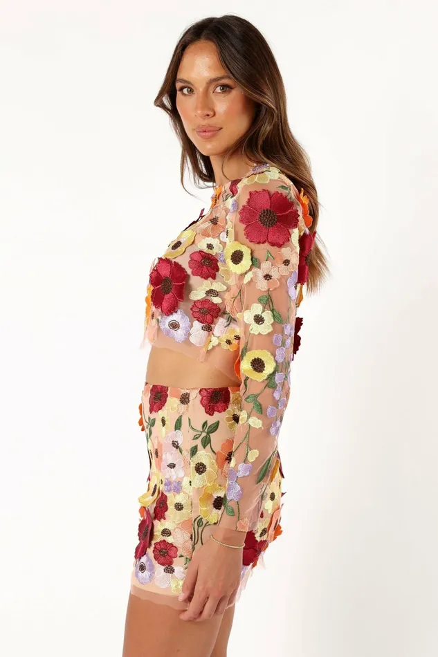 Petal and Pup Skirts Women Wrenn Skirt Pink Bloom