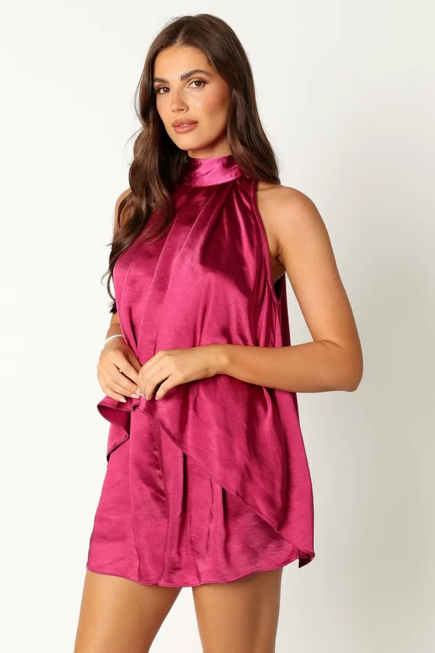 Phoebe Short Set Magenta Matching Sets Petal and Pup Women