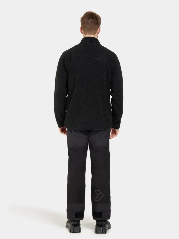 Phoenix Men039s Fullzip Black Men Didriksons Fleece and Midlayers