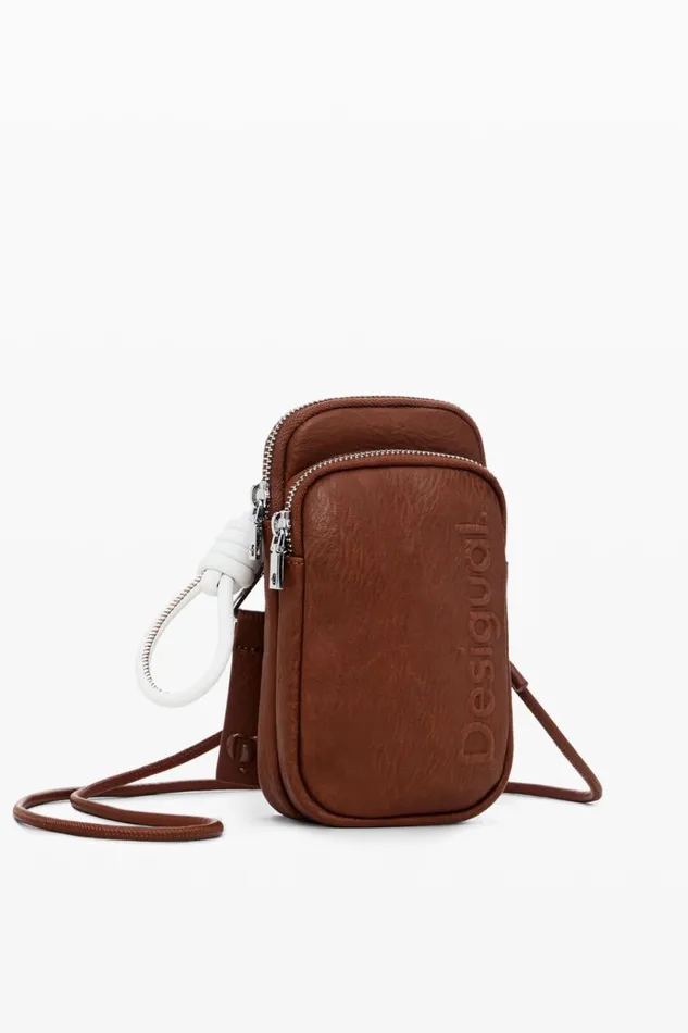 Phone Holder Bags Women Desigual Phone Holderwallet Brown