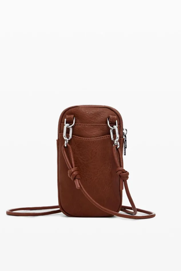 Phone Holder Bags Women Desigual Phone Holderwallet Brown
