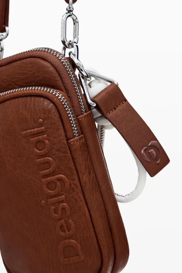Phone Holder Bags Women Desigual Phone Holderwallet Brown