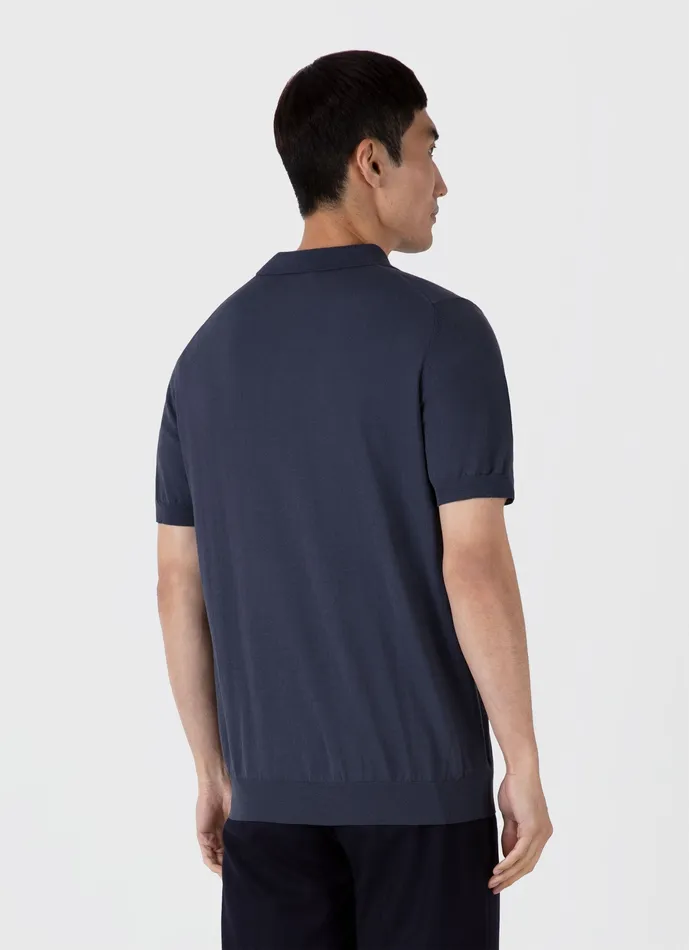 Polo Shirts Ice Cotton Polo Shirt Slate Blue ussunspel Men Polo Shirts Ice Cotton Polo Shirt Slate Blue ussunspel Men