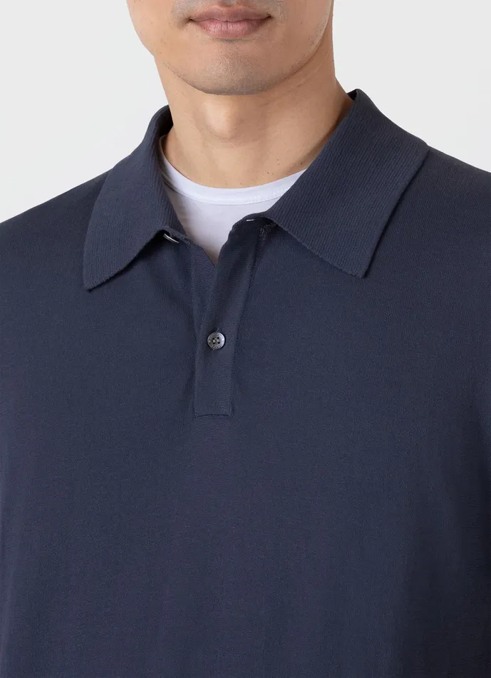 Polo Shirts Ice Cotton Polo Shirt Slate Blue ussunspel Men Polo Shirts Ice Cotton Polo Shirt Slate Blue ussunspel Men
