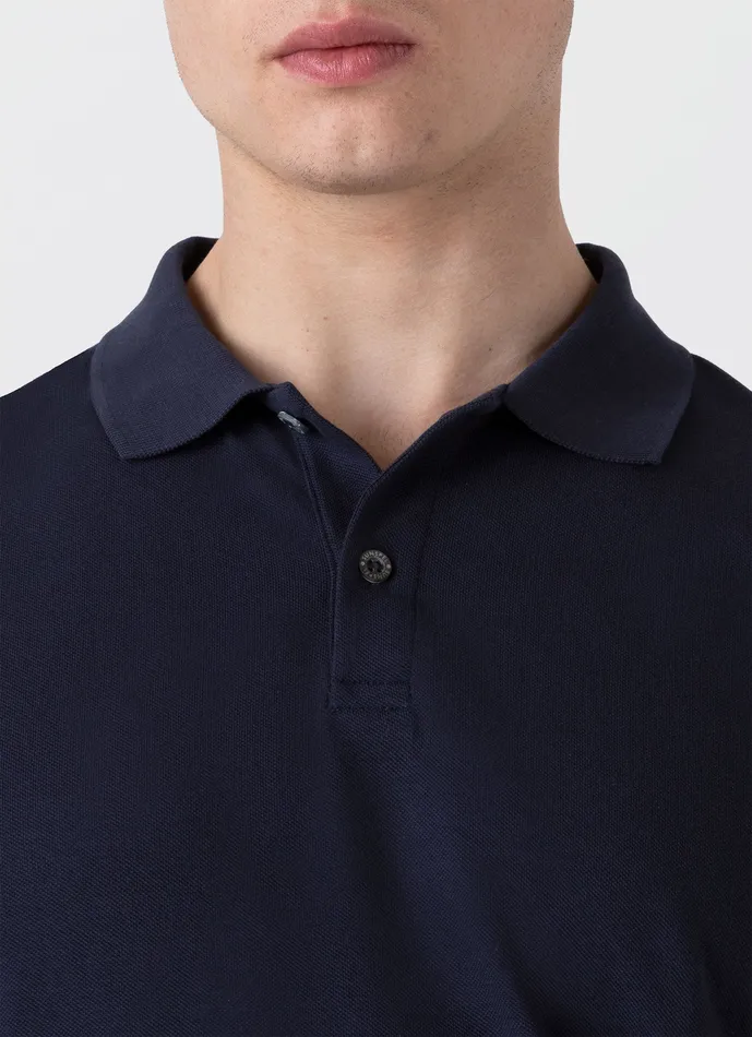 Polo Shirts ussunspel Men Piqu Polo Shirt Navy Polo Shirts ussunspel Men Piqu Polo Shirt Navy
