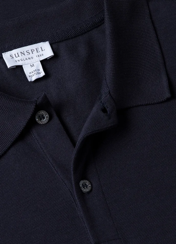 Polo Shirts ussunspel Men Piqu Polo Shirt Navy Polo Shirts ussunspel Men Piqu Polo Shirt Navy