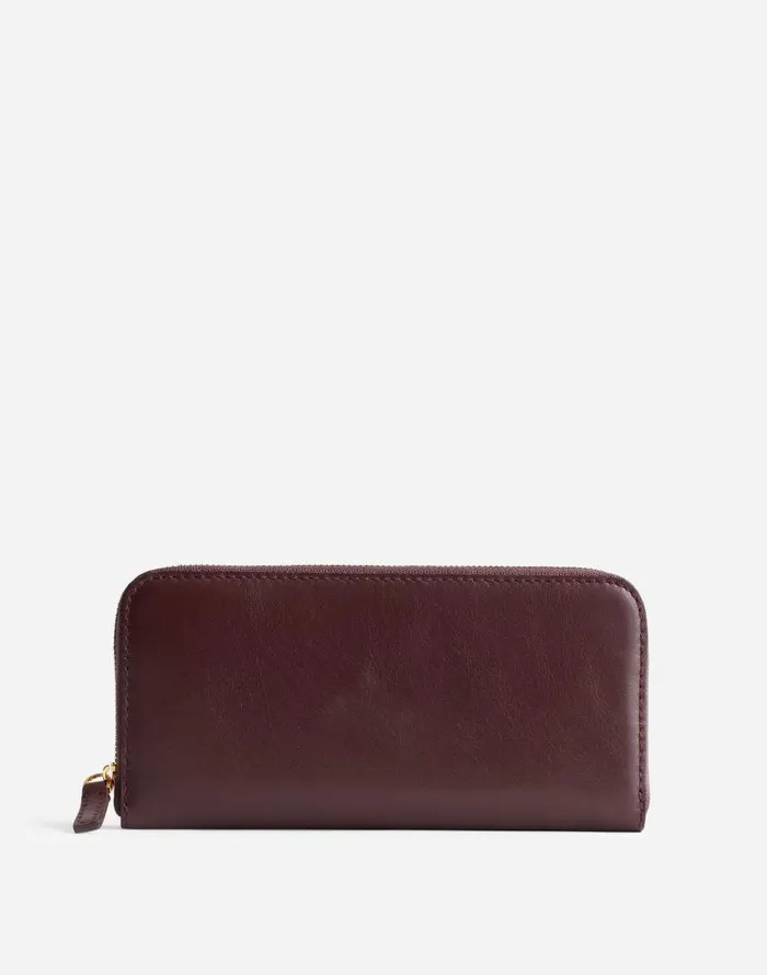 Pouches and Wallets Women Madewell The Essential Continental Zip Wallet In Leather Chocolate Raisin Pouches and Wallets Women Madewell The Essential Continental Zip Wallet In Leather Chocolate Raisin