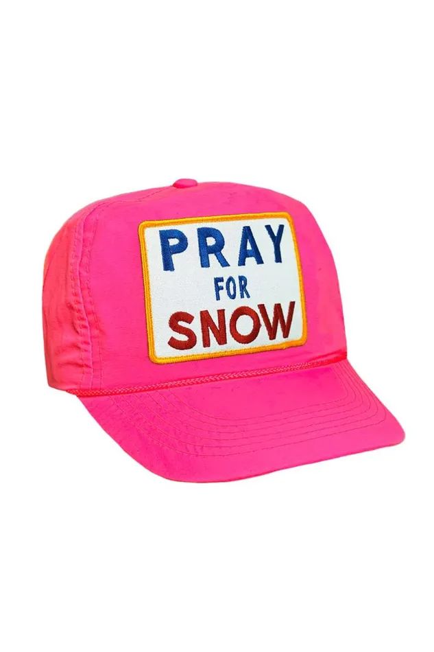 Pray For Snow 8211 Vintage Nylon Trucker Hat WomenMen Aviator Nation Trucker Hats Pray For Snow 8211 Vintage Nylon Trucker Hat WomenMen Aviator Nation Trucker Hats