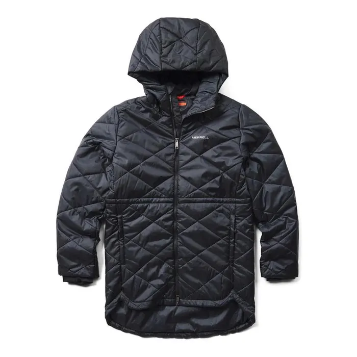 Provin Insulated Parka Black Women Merrell Outerwear