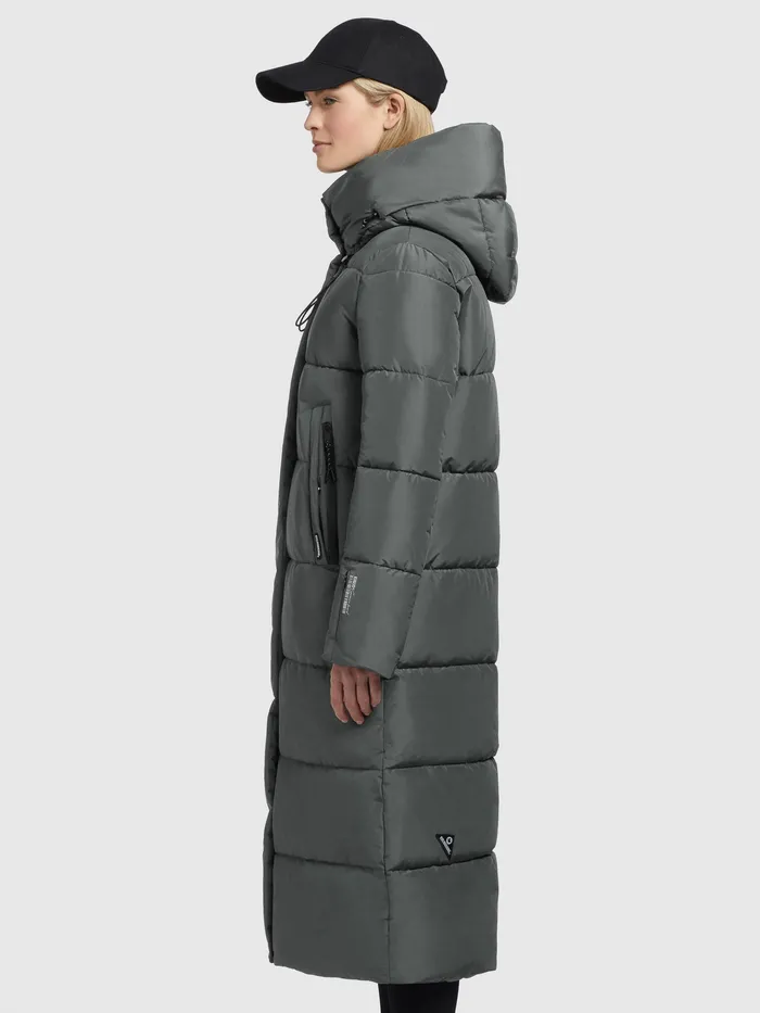 Puffer Coats Women KHUJO Mantel SOULANI3 Grau Grau