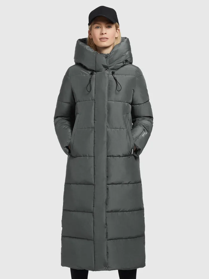 Puffer Coats Women KHUJO Mantel SOULANI3 Grau Grau