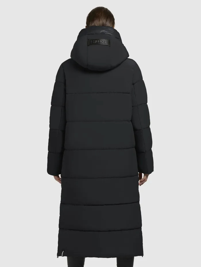 Puffer Coats Women Mantel KALEY Schwarz Schwarz KHUJO