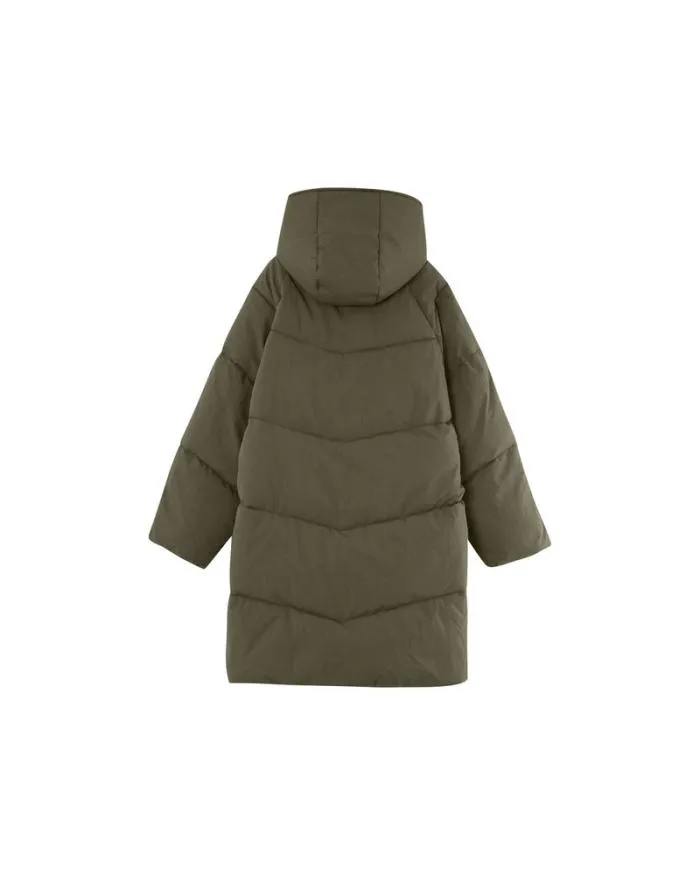 PUFFER JACKET KAKI NORTH Shop Grace and Mila Puffer Jackets