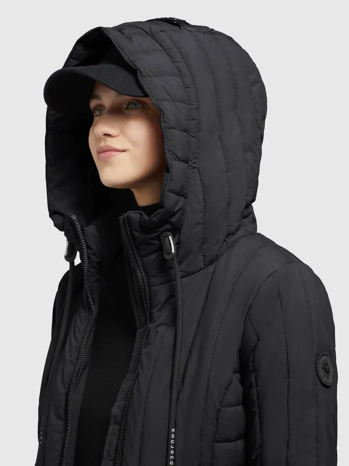 Puffer Jackets Jacke TWEETY PRIME7 LIGHT Schwarz Schwarz KHUJO Women