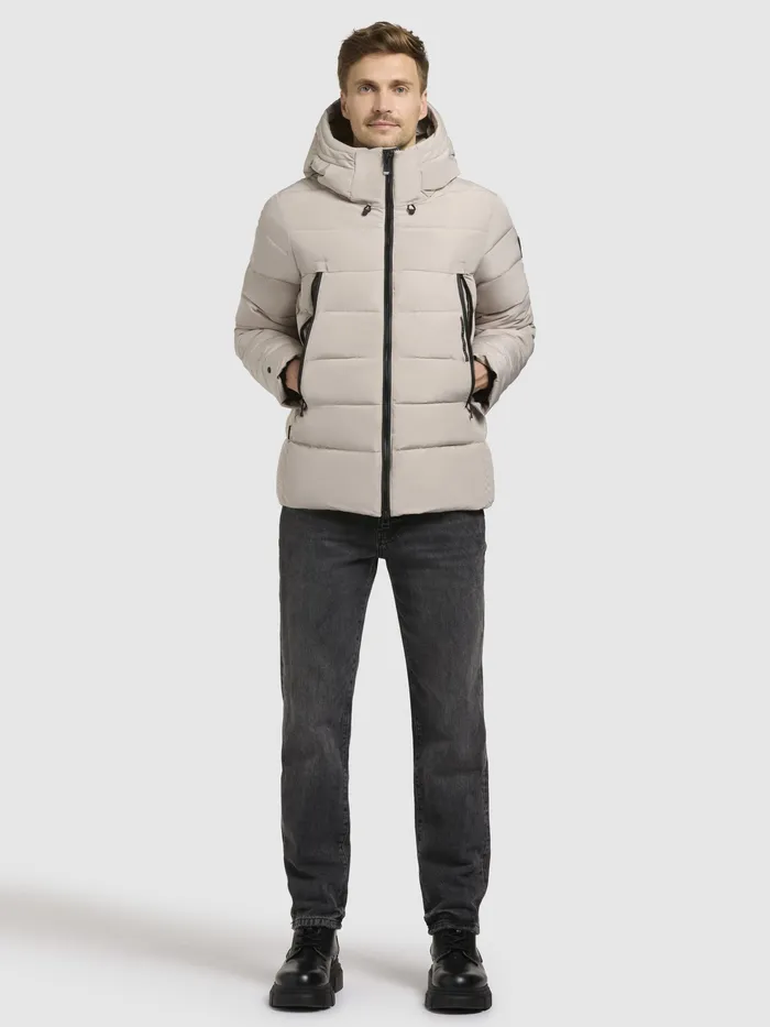 Puffer Jackets Jacke WOU Hellgrau Hellgrau 8211 KHUJO Men