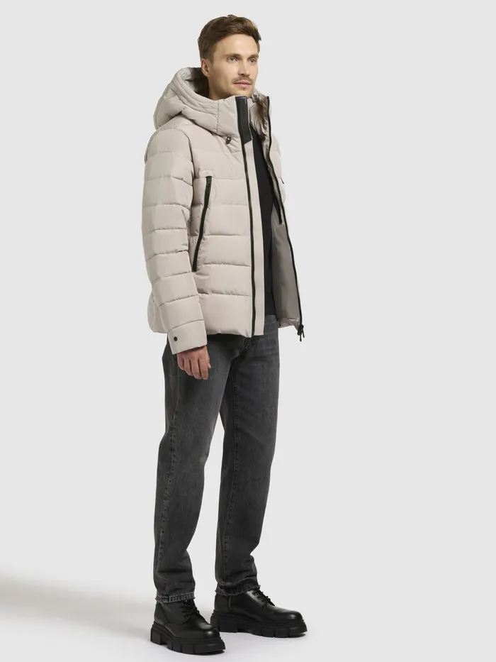 Puffer Jackets Jacke WOU Hellgrau Hellgrau 8211 KHUJO Men