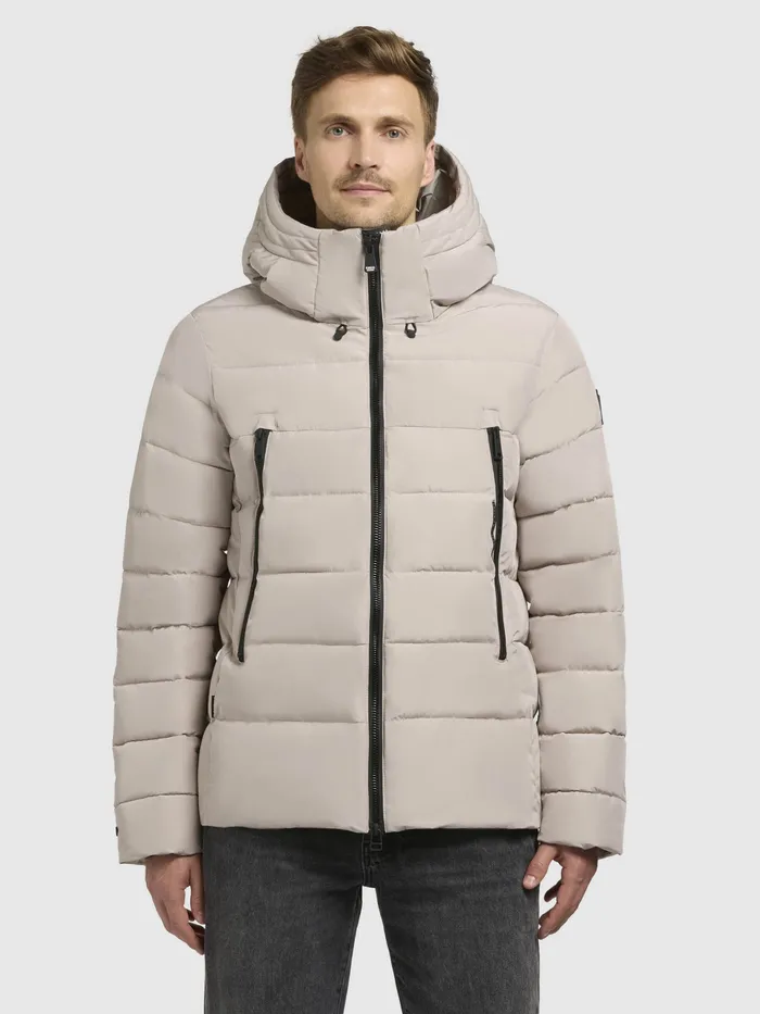 Puffer Jackets Jacke WOU Hellgrau Hellgrau 8211 KHUJO Men