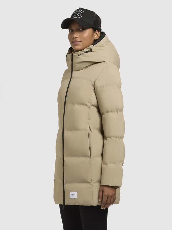 Puffer Jackets Women KHUJO Jacke TANARE3 Sand Sand