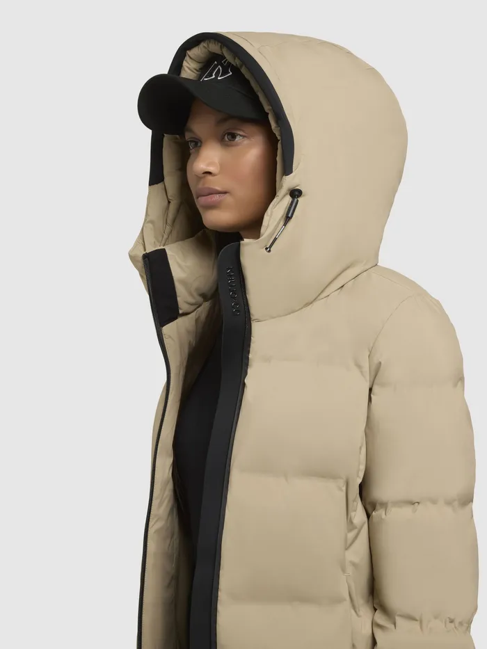 Puffer Jackets Women KHUJO Jacke TANARE3 Sand Sand