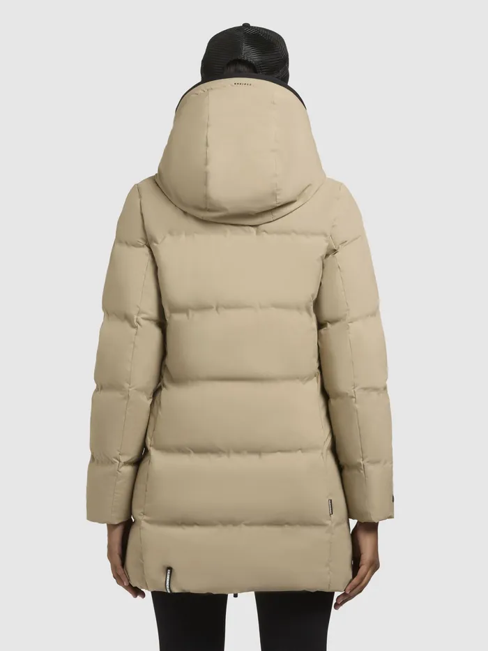 Puffer Jackets Women KHUJO Jacke TANARE3 Sand Sand