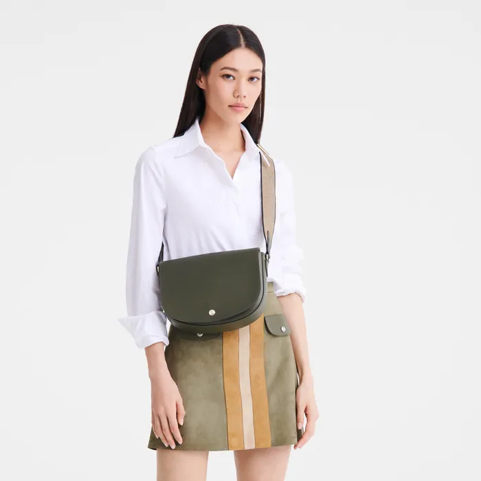 pure M Crossbody bag Khaki Women Crossbody bags Longchamp pure M Crossbody bag Khaki Women Crossbody bags Longchamp